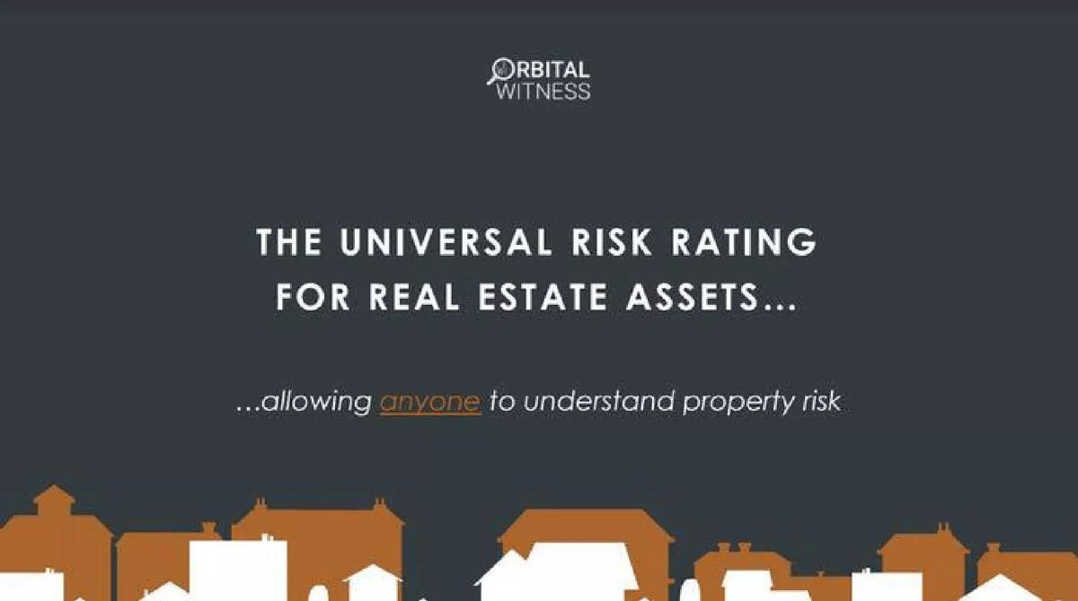 Orbital Witness pitch deck slide 1 of 7