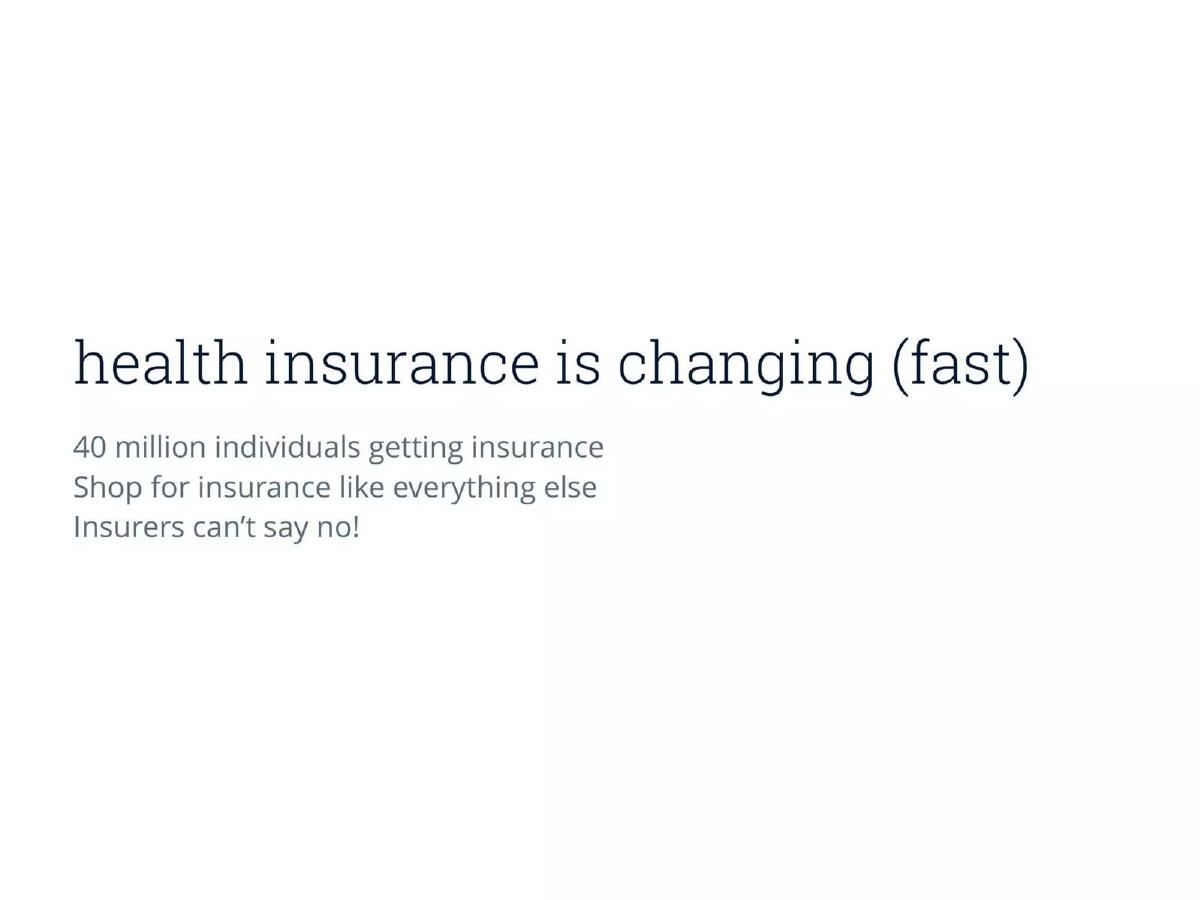 Oscar Health pitch deck slide 3 of 33