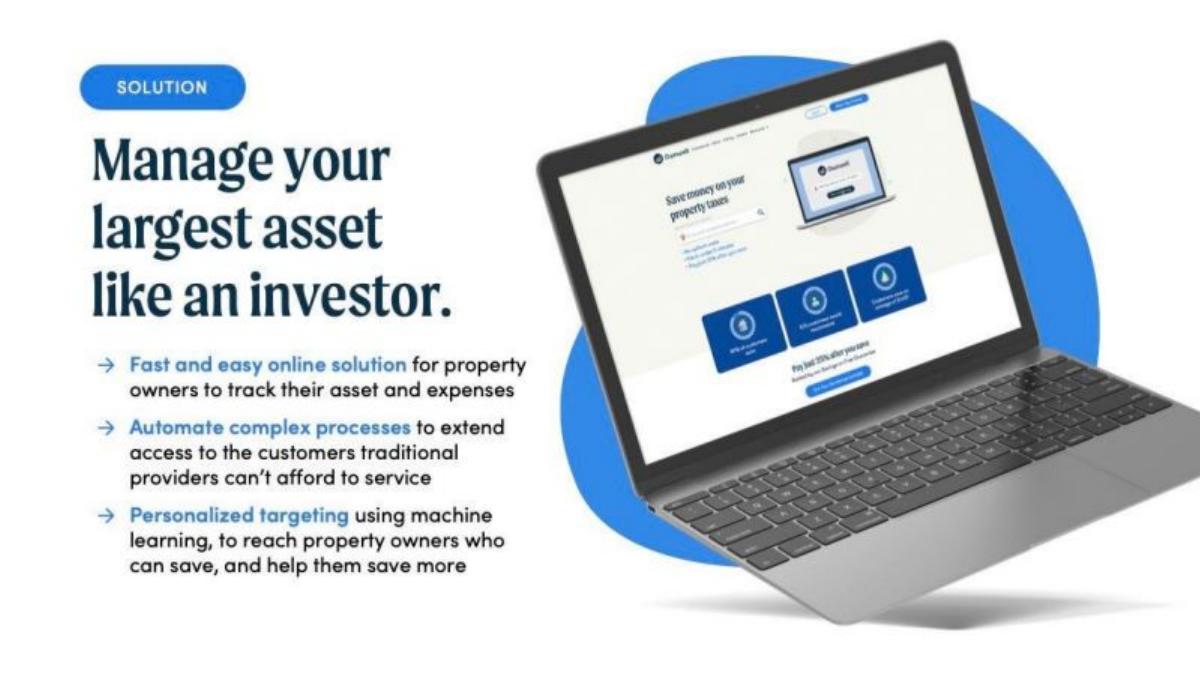 Ownwell pitch deck slide 3 of 11