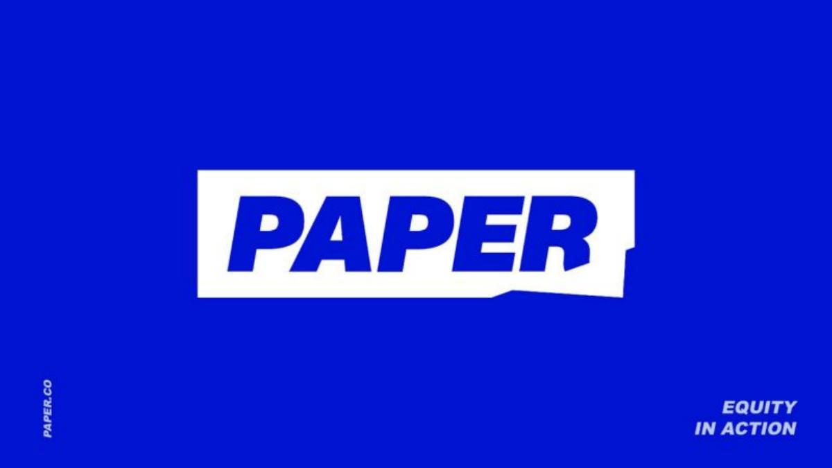 Paper pitch deck slide 1 of 16