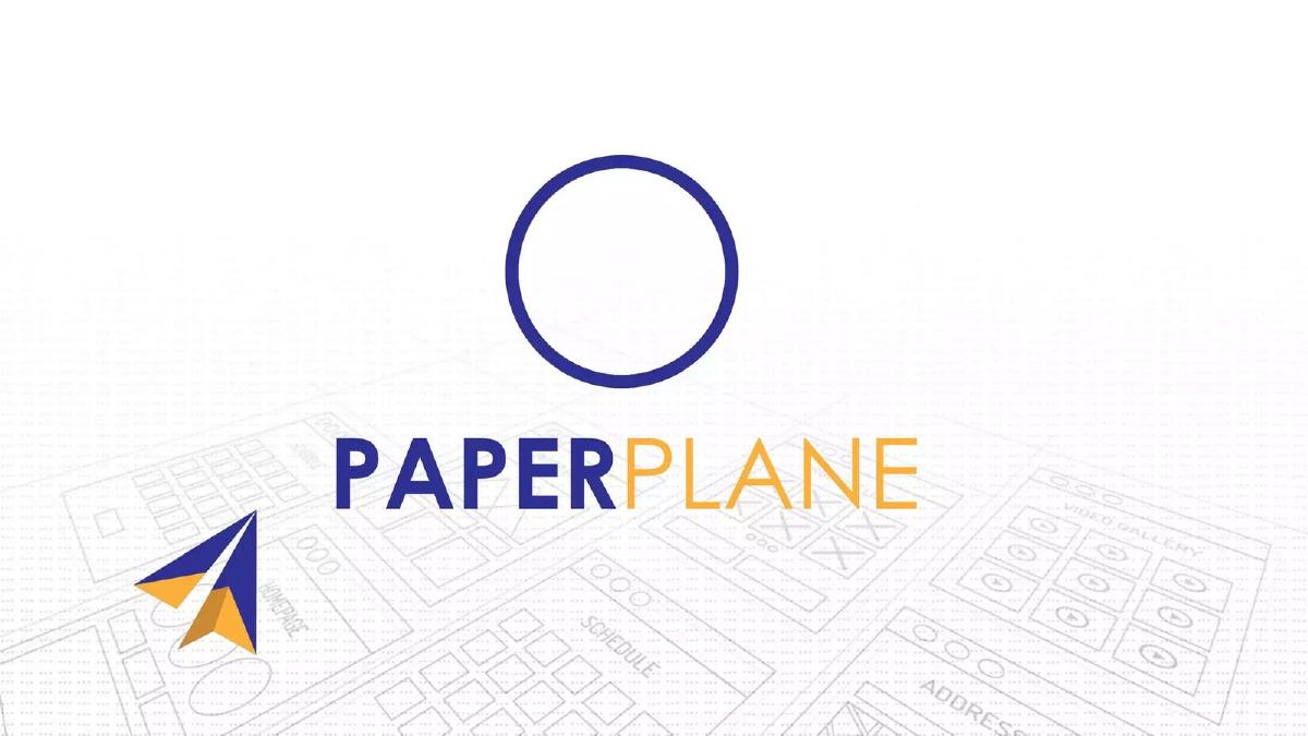 Paperplane DefiniteDay pitch deck slide 1 of 31