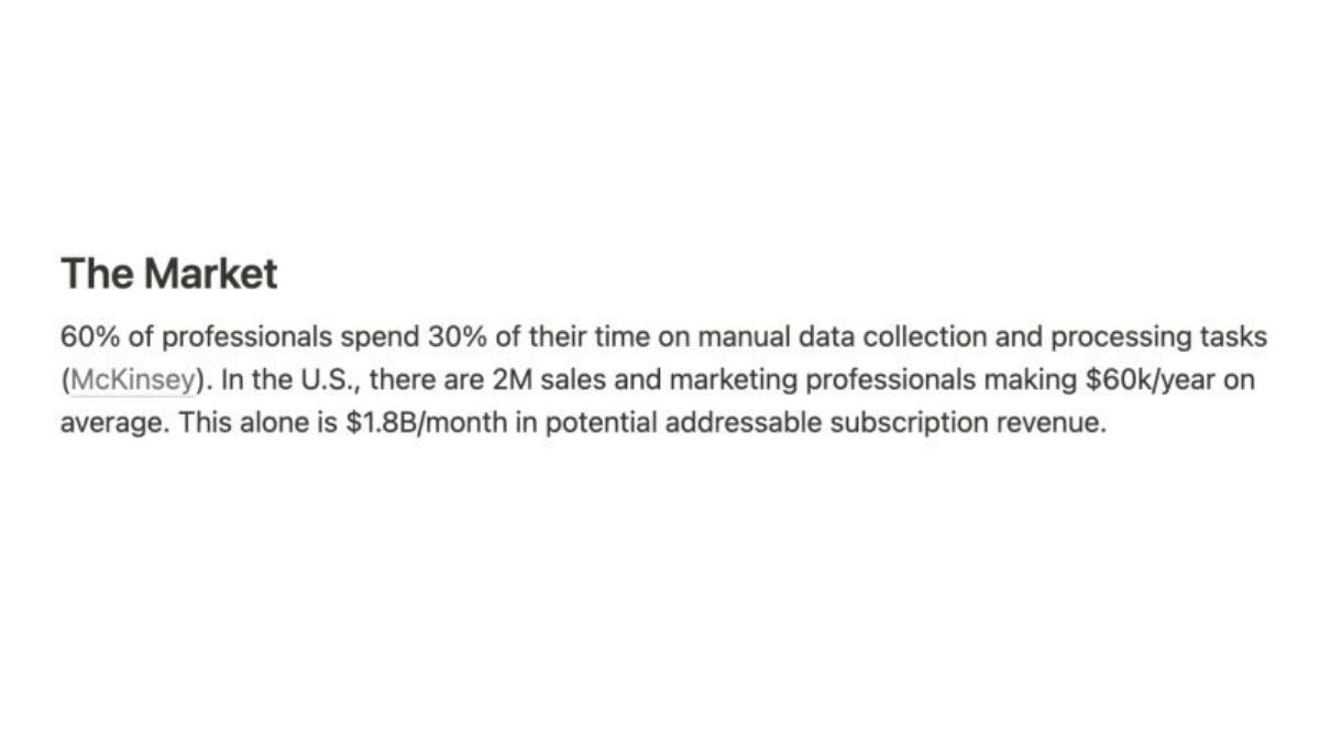 Pareto pitch deck slide 5 of 12