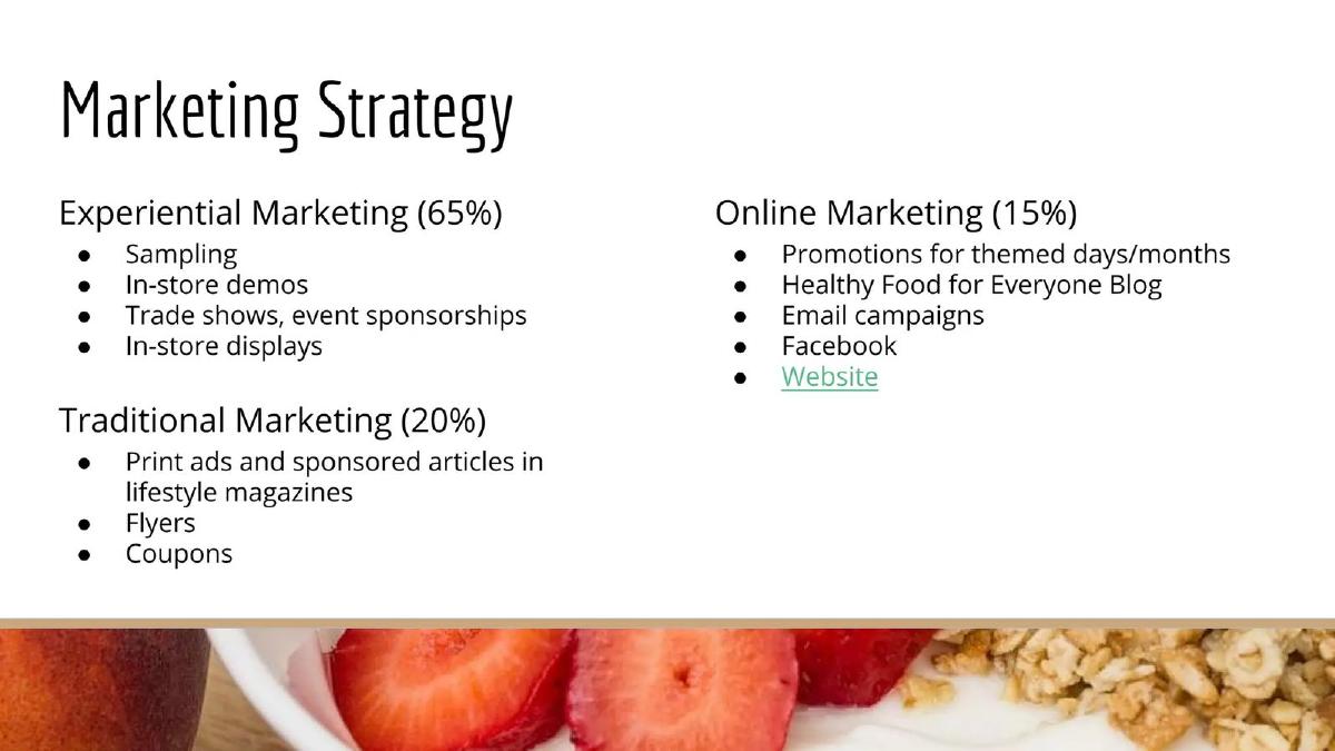 Parfait pitch deck slide 6 of 10