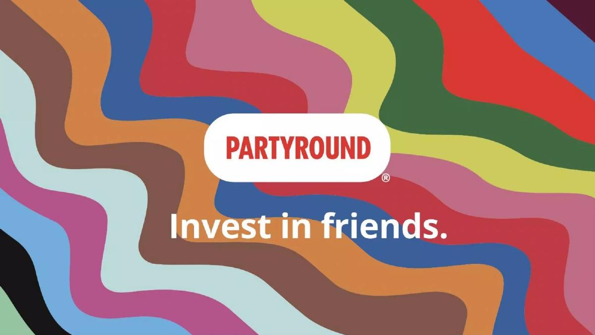 Party Round pitch deck slide 1 of 10