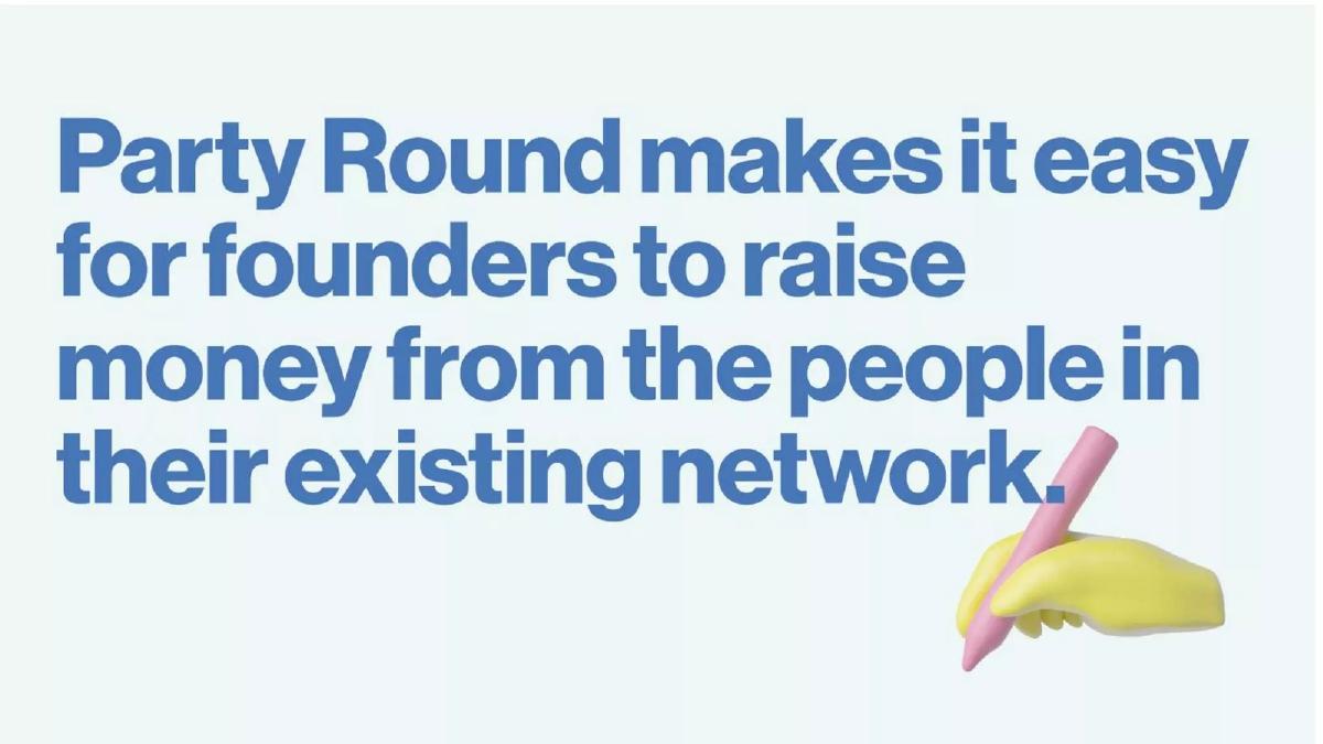 Party Round pitch deck slide 3 of 10