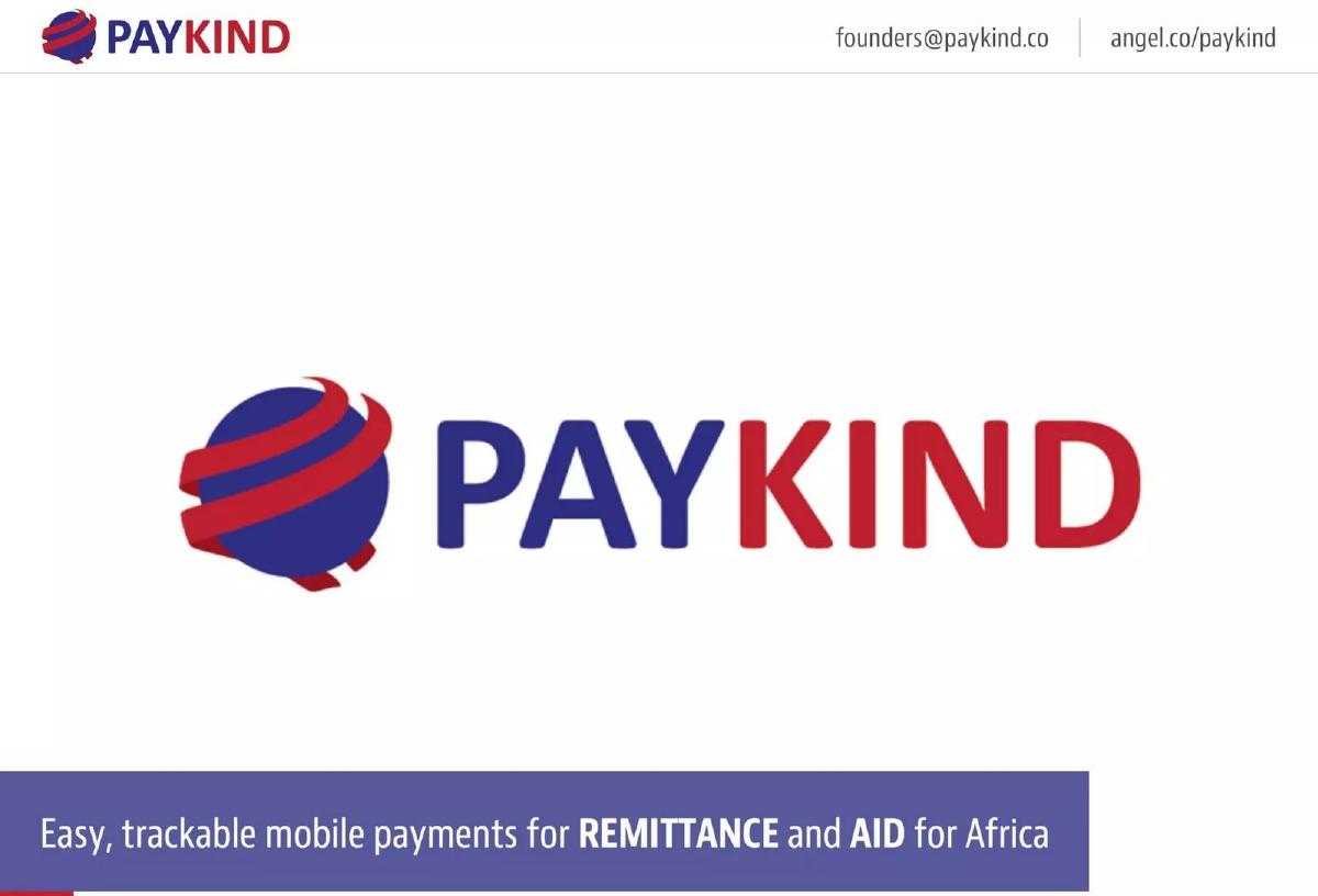 Paykind pitch deck slide 1 of 17