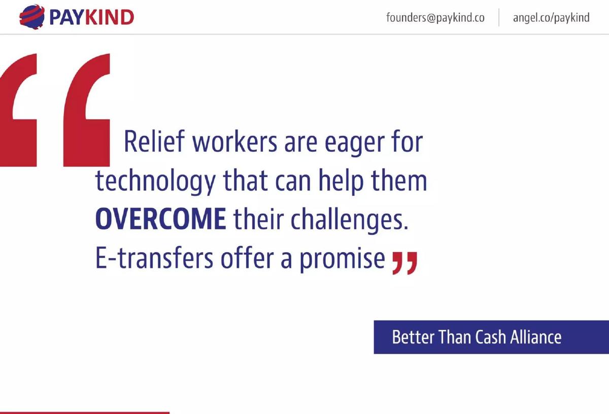 Paykind pitch deck slide 5 of 17