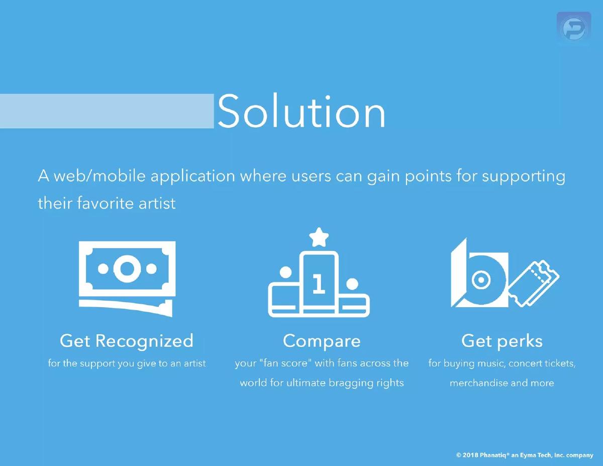 Phanatiq pitch deck slide 3 of 13