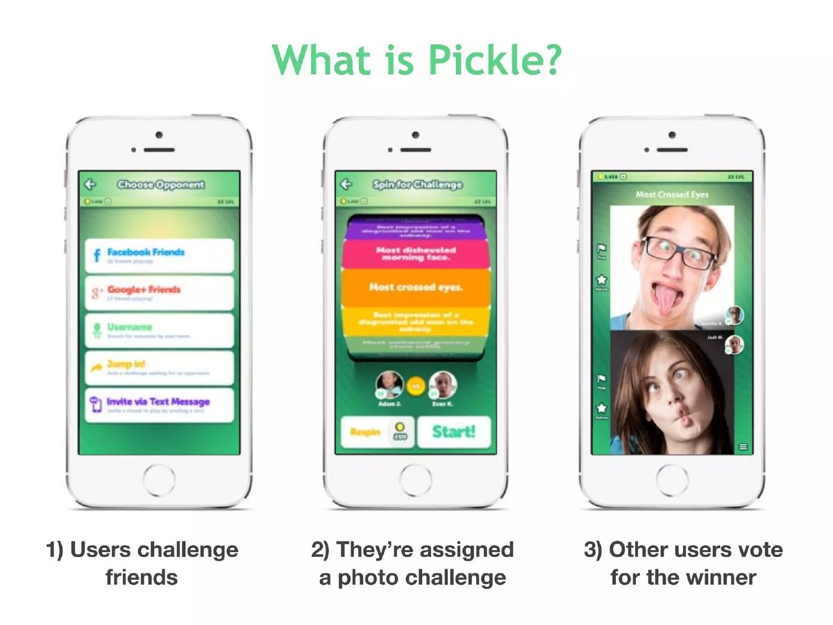 Pickle pitch deck slide 2 of 10