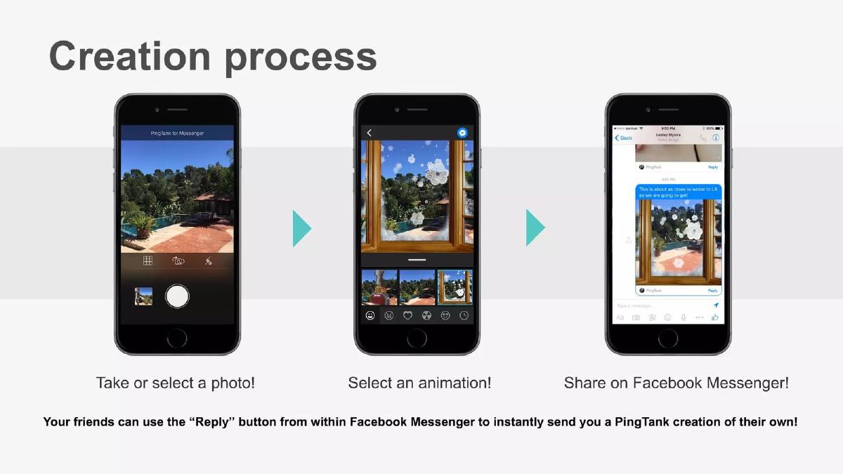 PingTank pitch deck slide 6 of 16