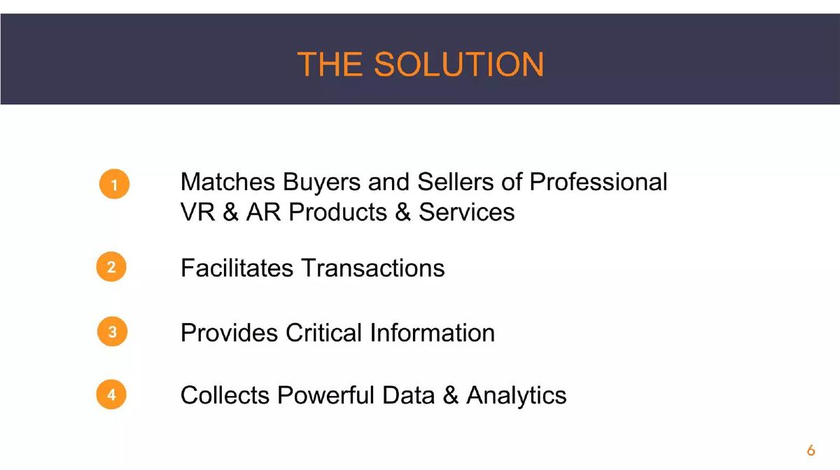 PipelineVR pitch deck slide 6 of 21