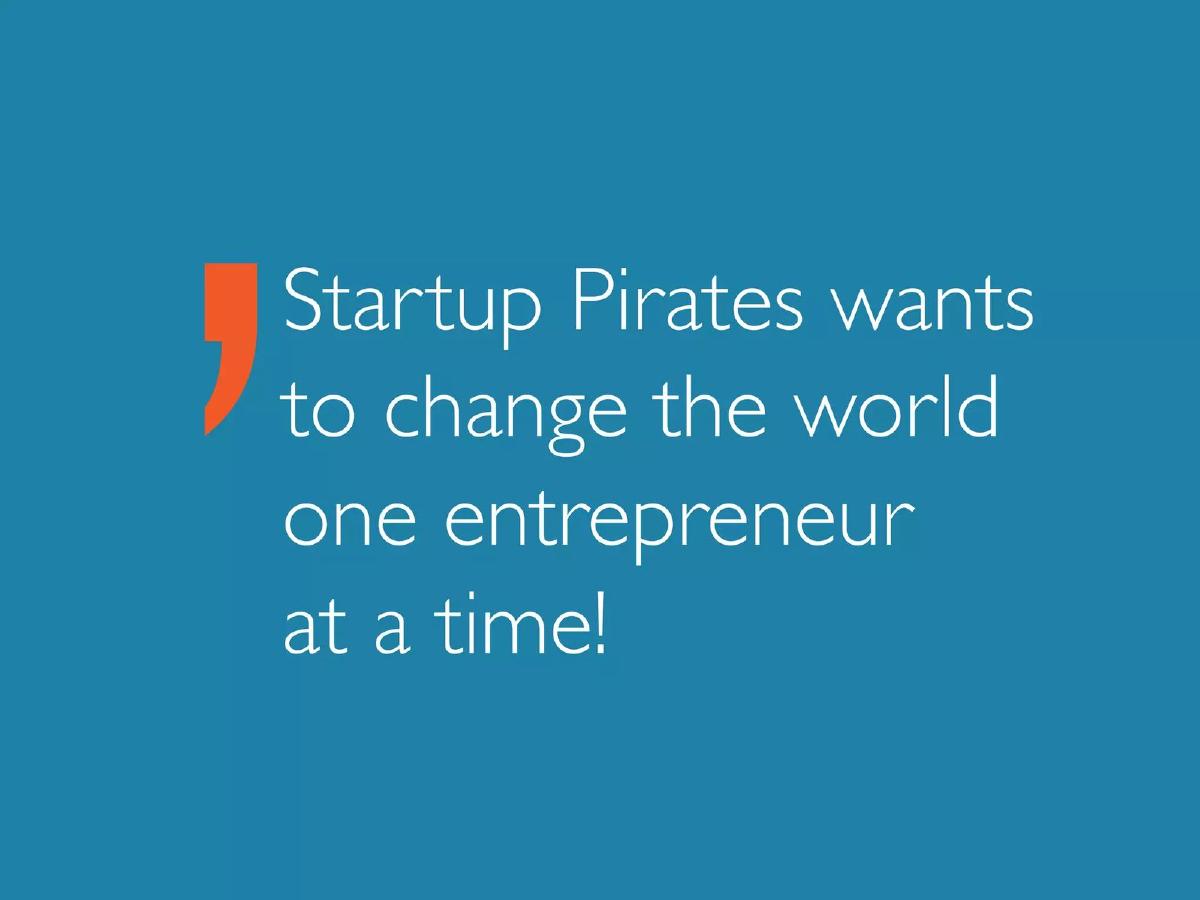 Startup Pirates pitch deck slide 3 of 10