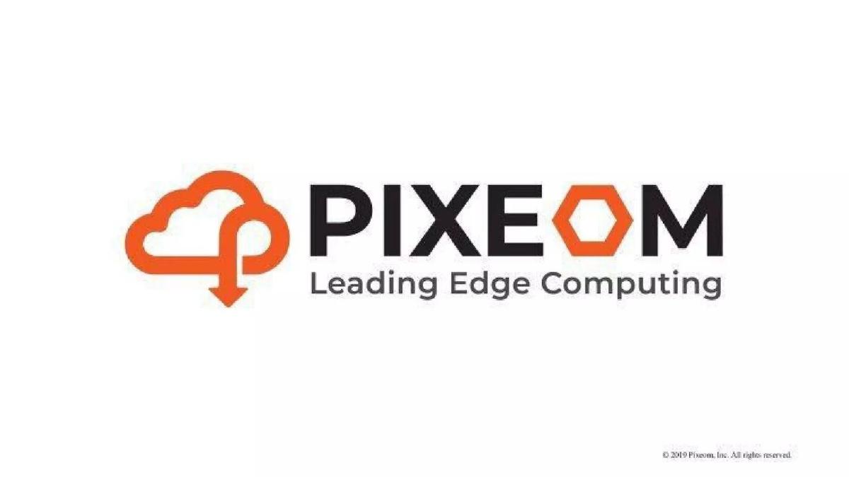 Pixeom pitch deck slide 1 of 11