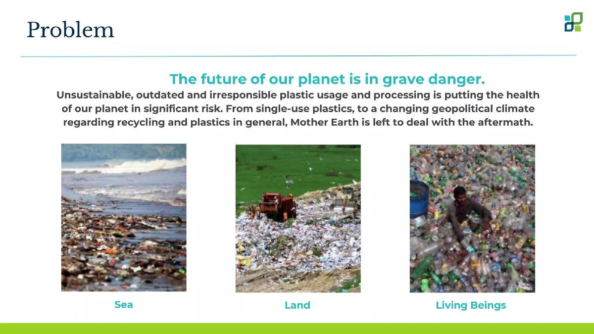 Planet Clean II pitch deck slide 3 of 20