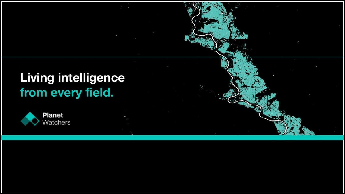 PlanetWatchers pitch deck slide 1 of 11