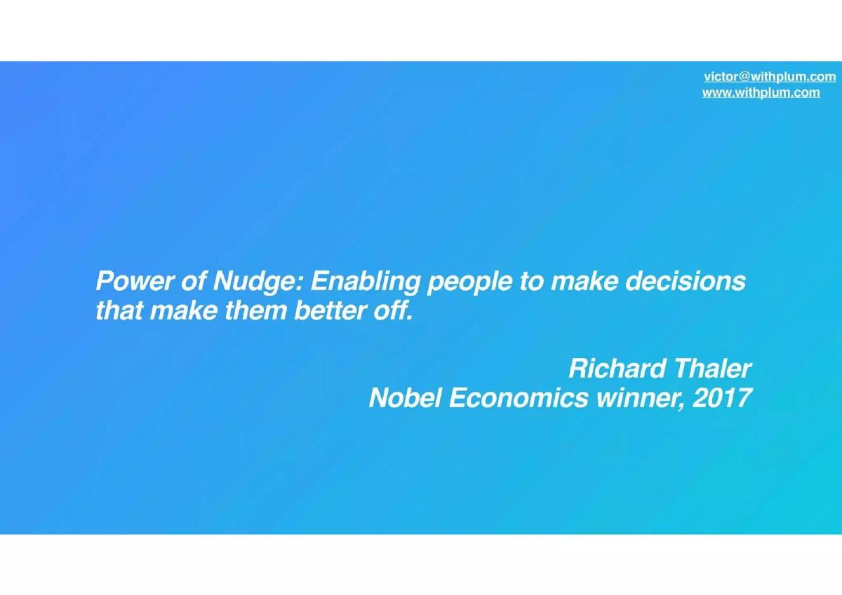 Plum pitch deck slide 3 of 9