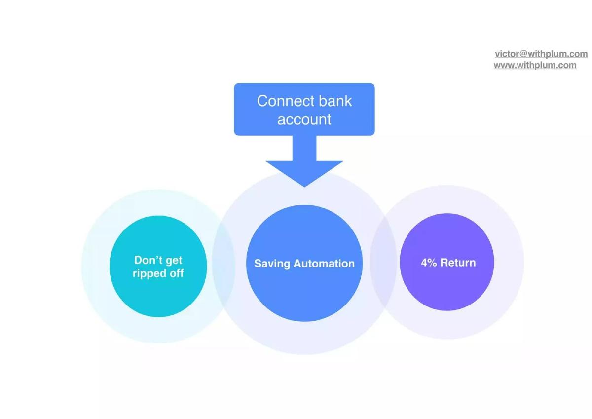 Plum pitch deck slide 6 of 9