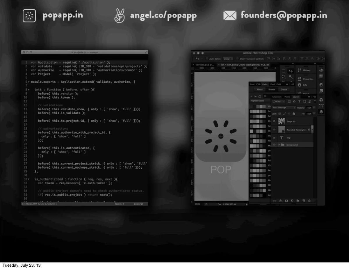 POPAPP pitch deck slide 5 of 27