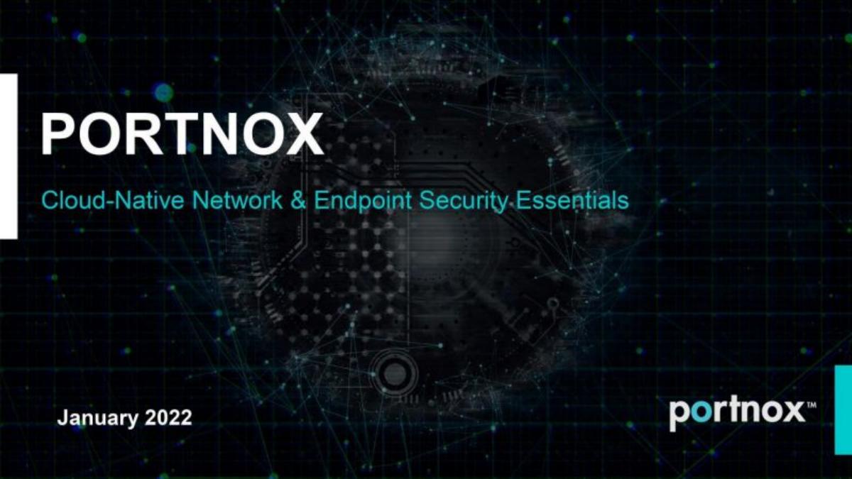 Portnox pitch deck slide 2 of 14