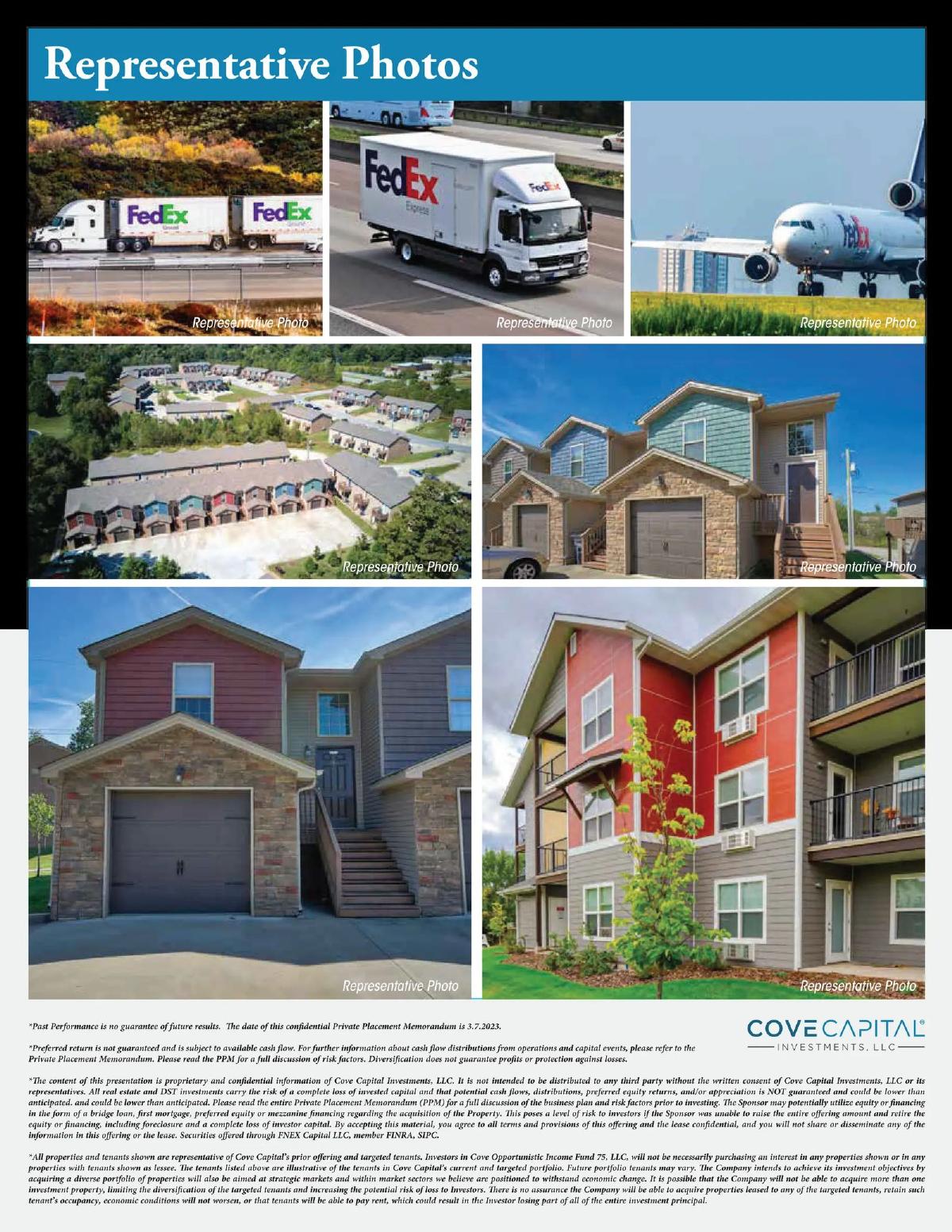 Cove Capital Investments, LLC pitch deck slide 6 of 32