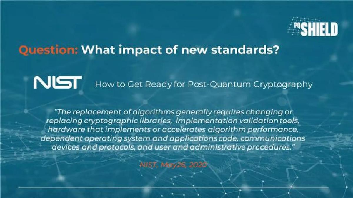 PQShield pitch deck slide 5 of 9