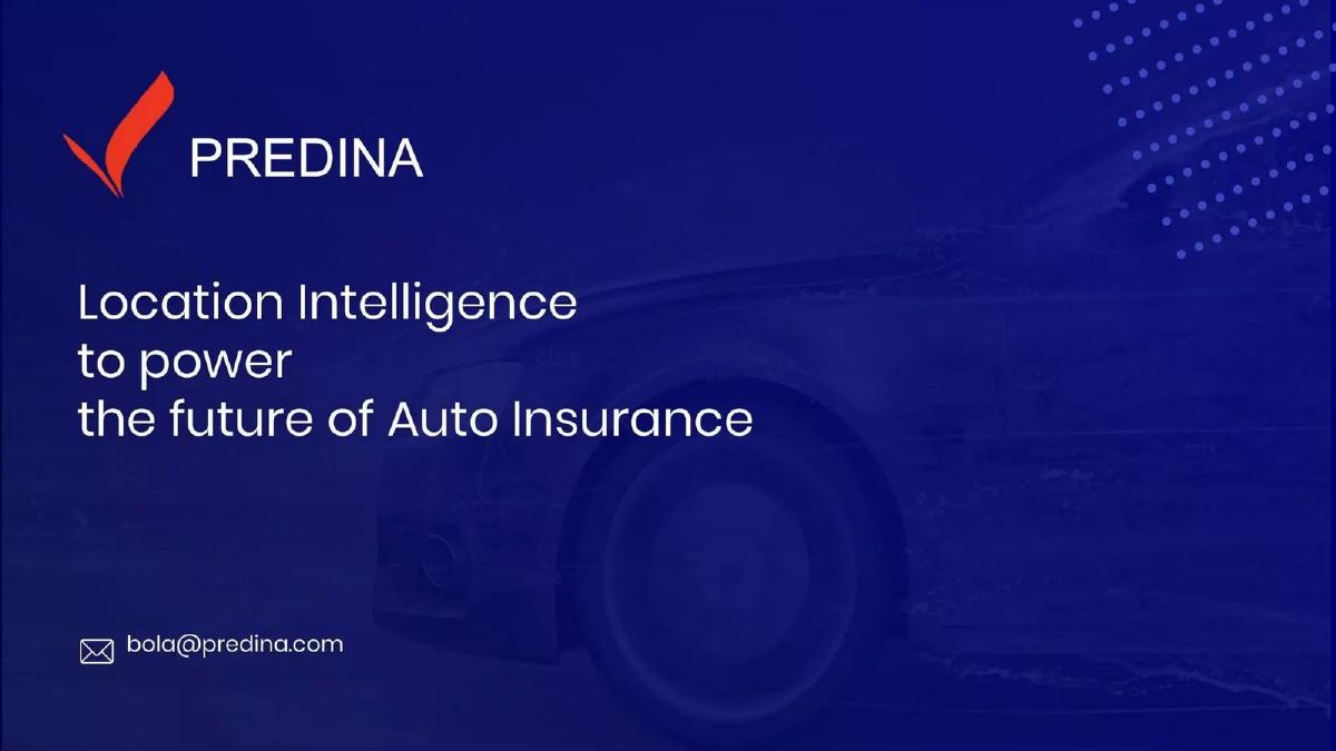 Predina Tech pitch deck slide 2 of 13