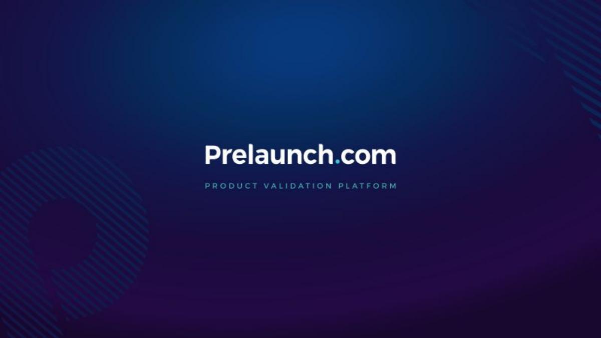 Prelaunch pitch deck slide 1 of 21
