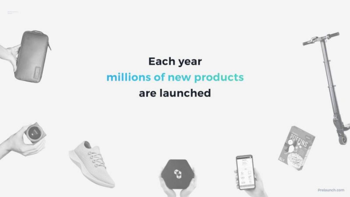 Prelaunch pitch deck slide 3 of 21