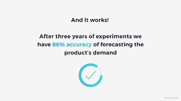 Prelaunch pitch deck Accuracy claim slide slide 8