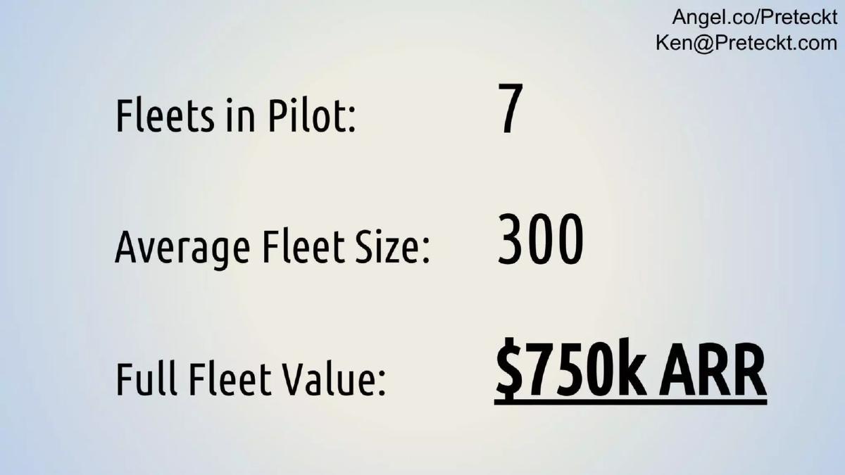 Preteckt pitch deck slide 6 of 8