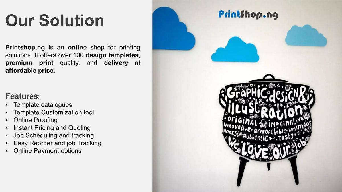 Printshop.ng pitch deck slide 5 of 14