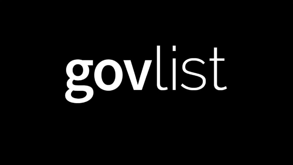 ProcureNow (formerly Govlist) pitch deck slide 1 of 10