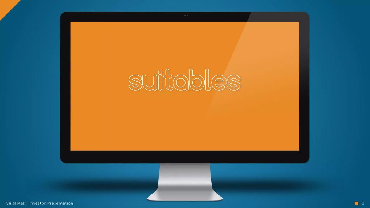 Suitables (Product Costumes) pitch deck slide 3 of 22