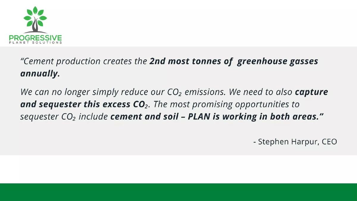 Progressive Planet pitch deck slide 3 of 27