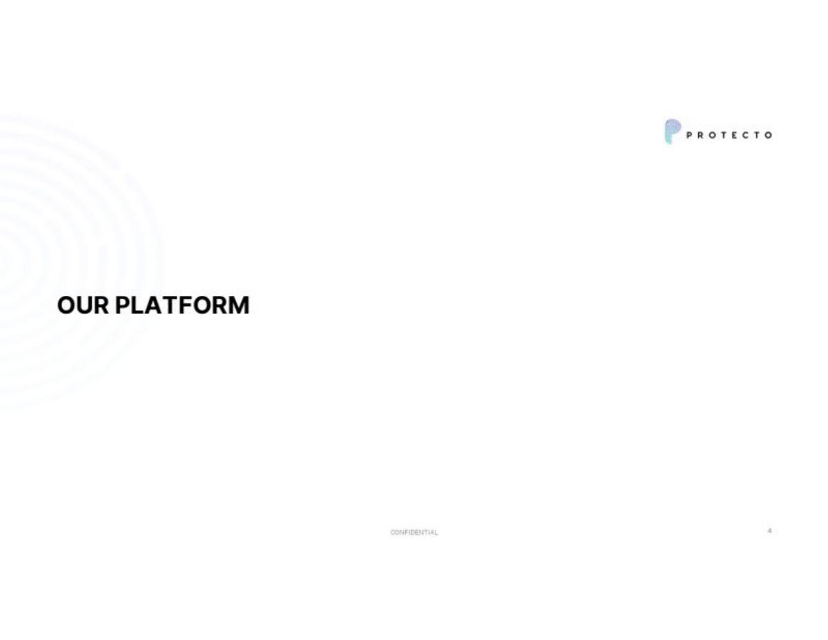 Protecto pitch deck slide 4 of 15