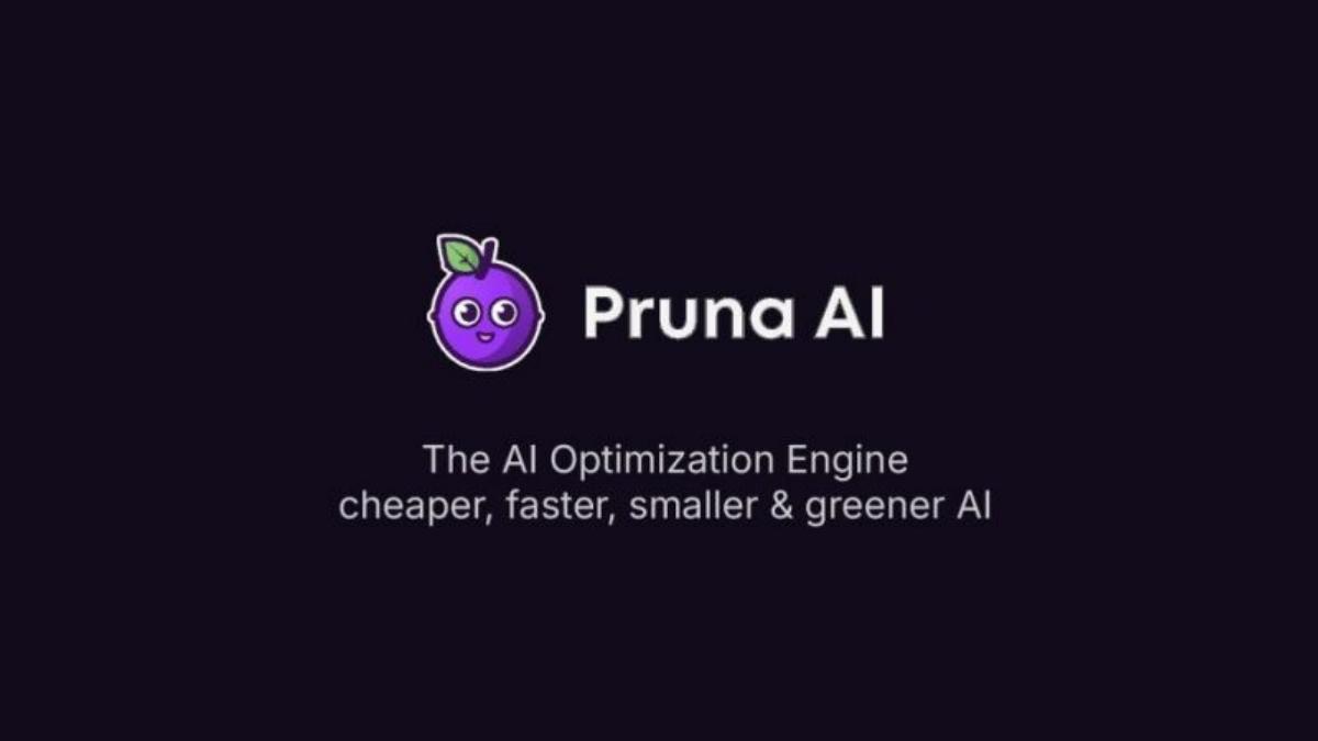 Pruna AI pitch deck slide 1 of 13