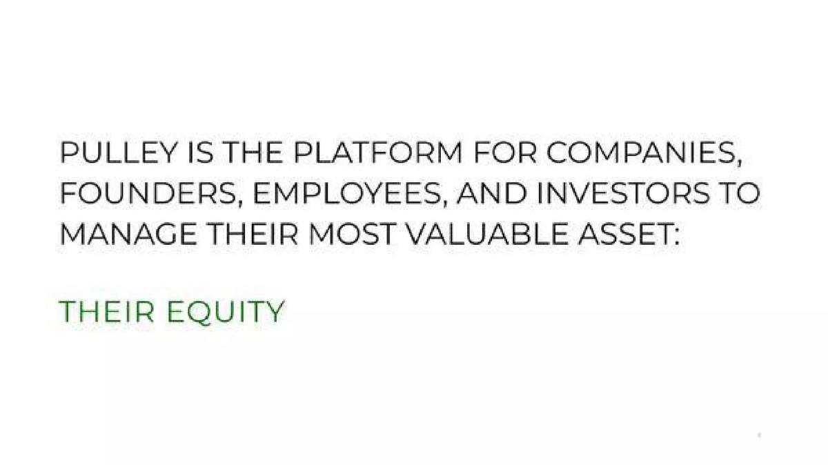 Pulley pitch deck slide 4 of 23