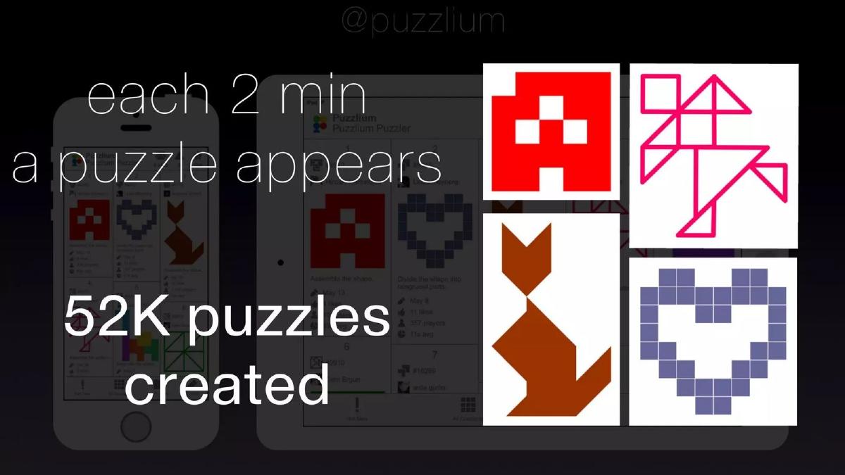 Puzzlium pitch deck slide 5 of 14