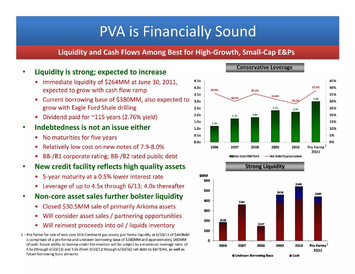 Penn Virginia Corporation pitch deck slide 5 of 26