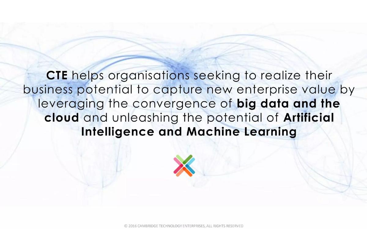 Cambridge Technology Enterprises pitch deck slide 4 of 27