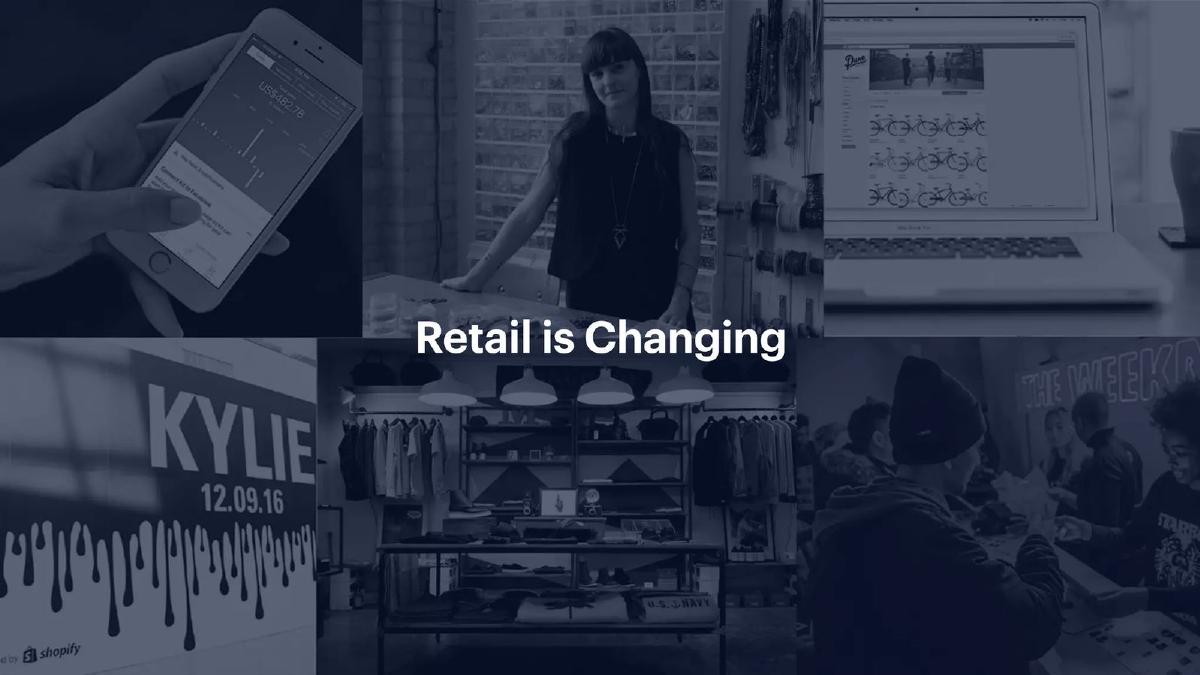 Shopify pitch deck slide 3 of 26