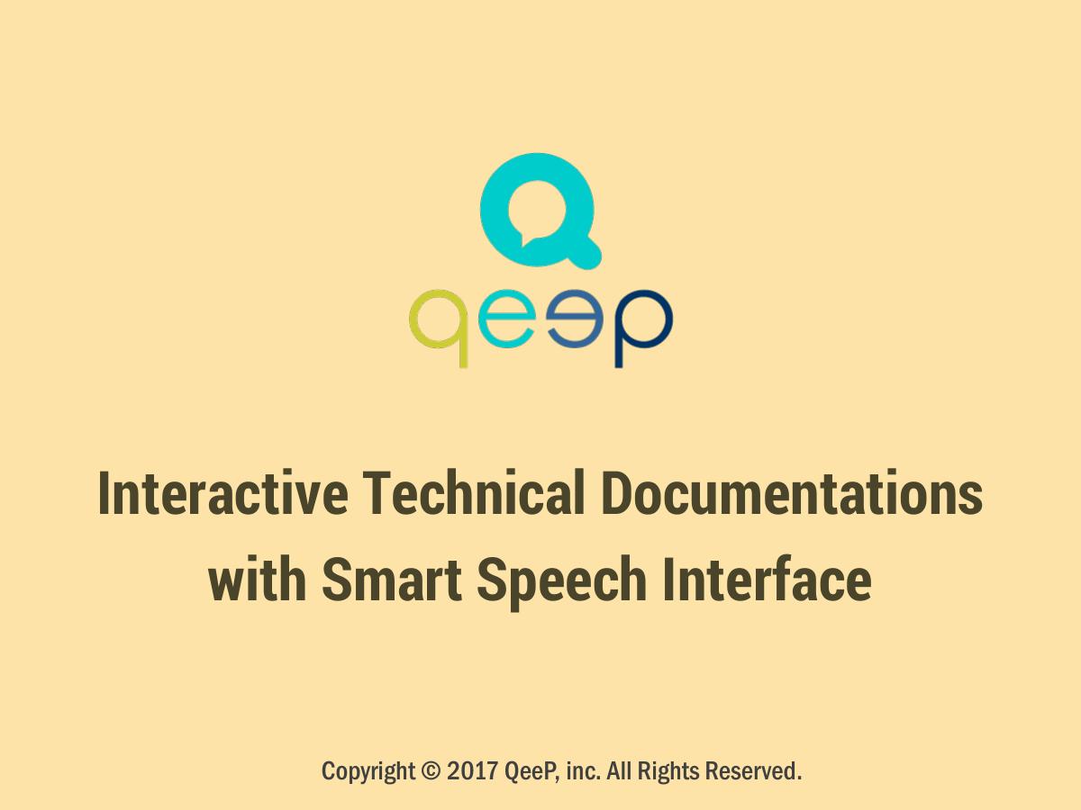 Qeep (qeep.ai) pitch deck slide 1 of 11