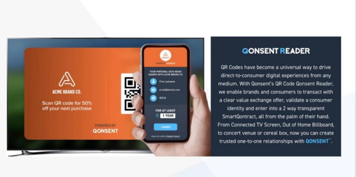 Qonsent pitch deck slide 6 of 9