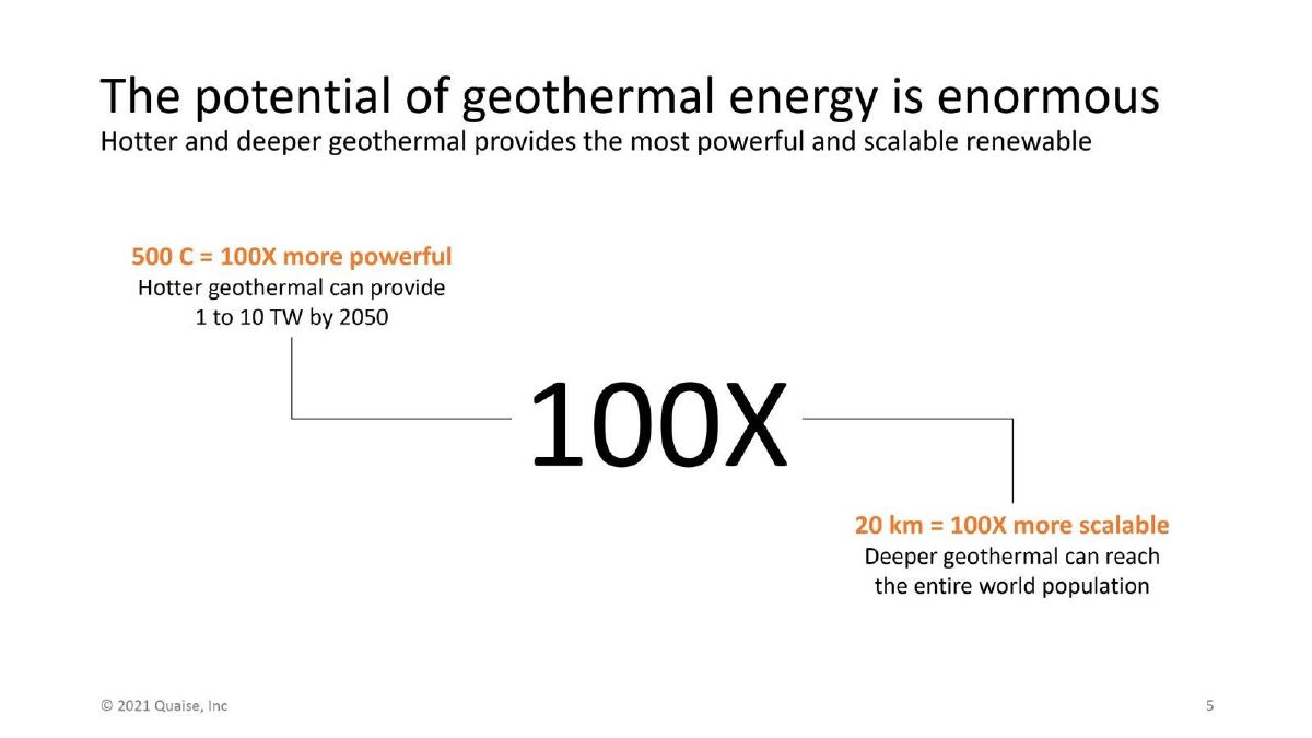 Quaise Energy pitch deck slide 5 of 15
