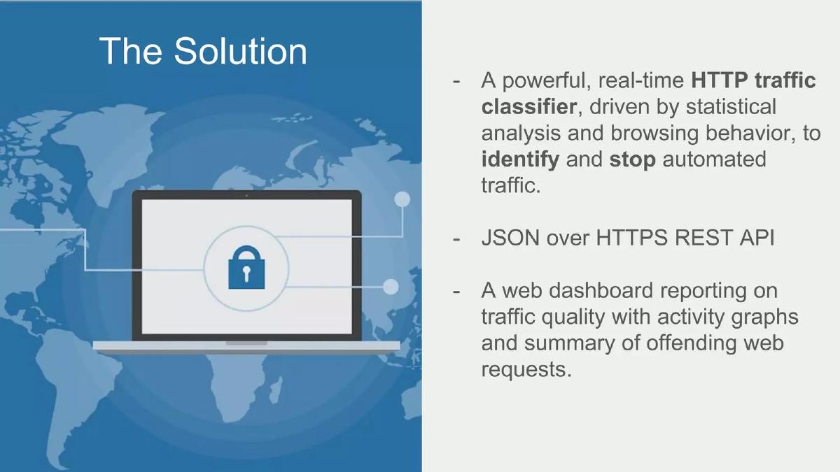 Quarantyne pitch deck slide 4 of 9
