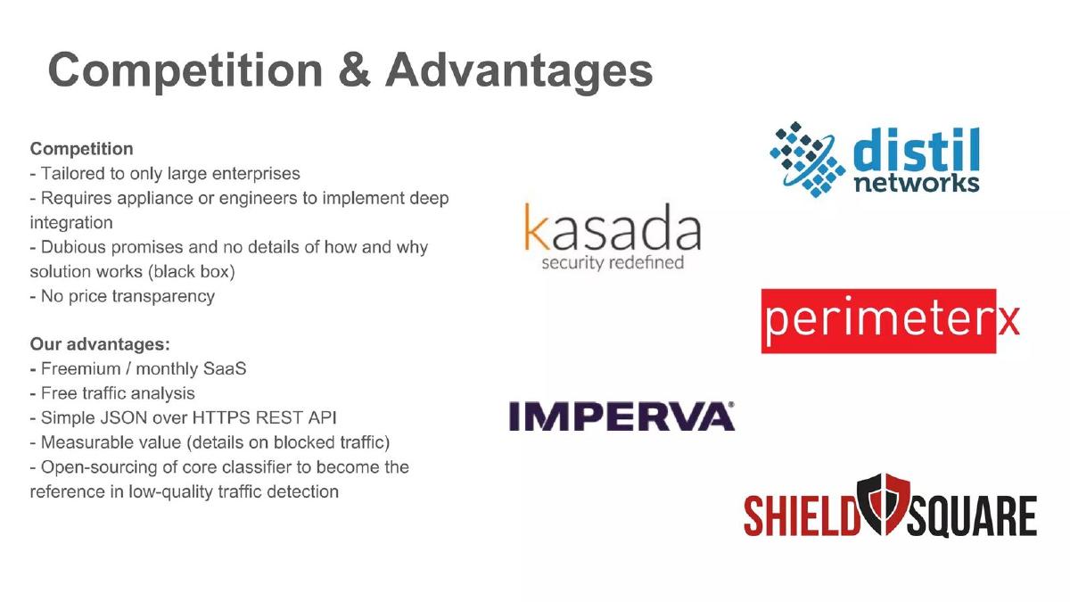 Quarantyne pitch deck competition slide 7