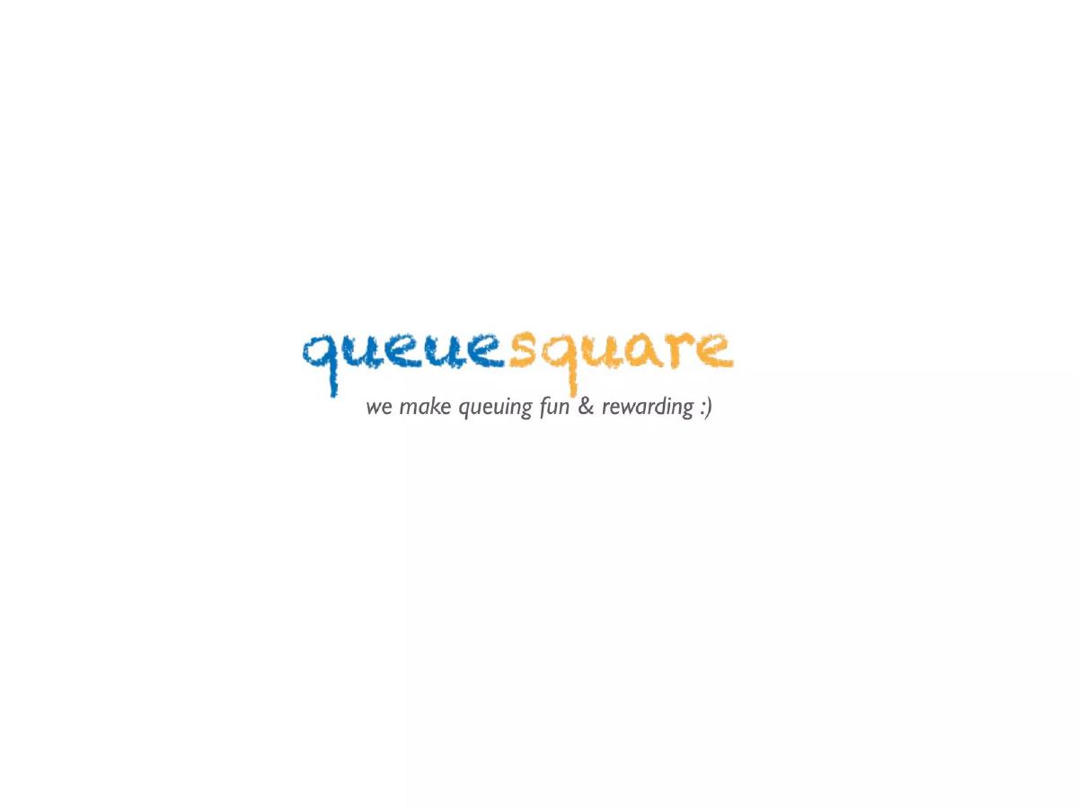 Queuesquare pitch deck slide 1 of 22