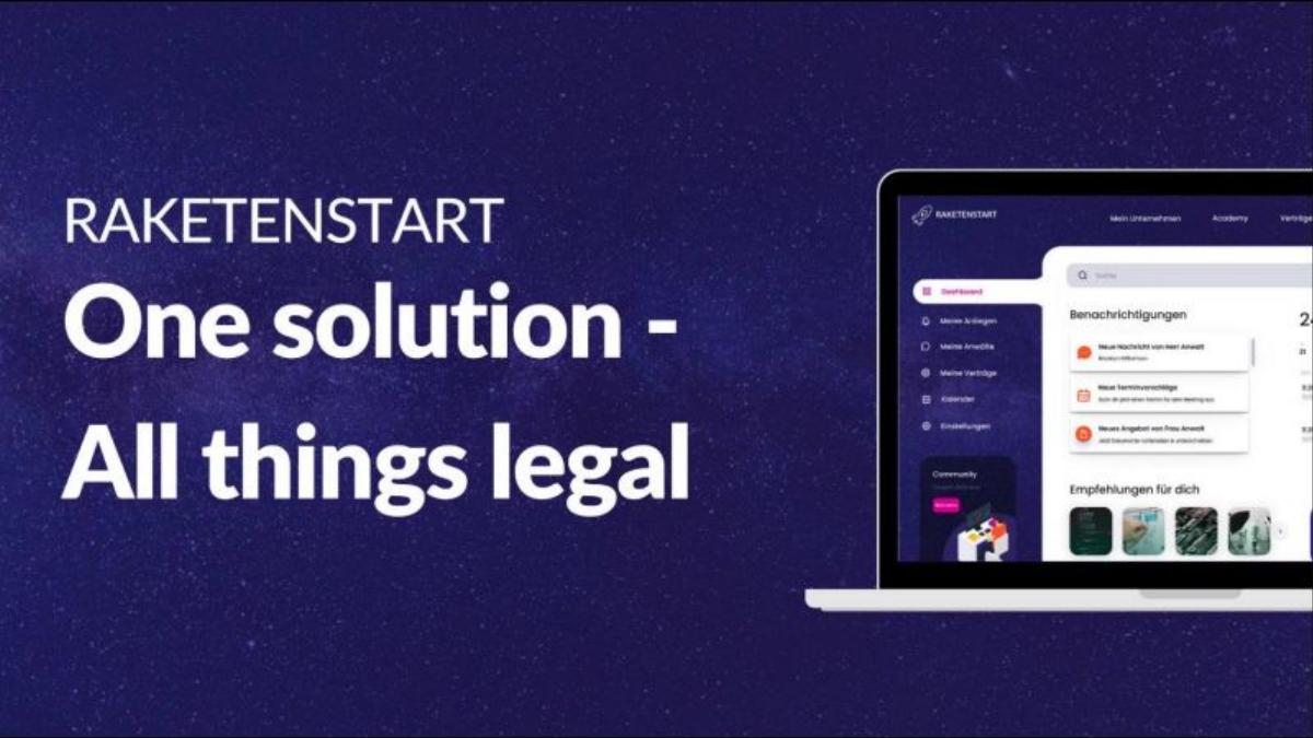 Raketenstart pitch deck slide 6 of 12