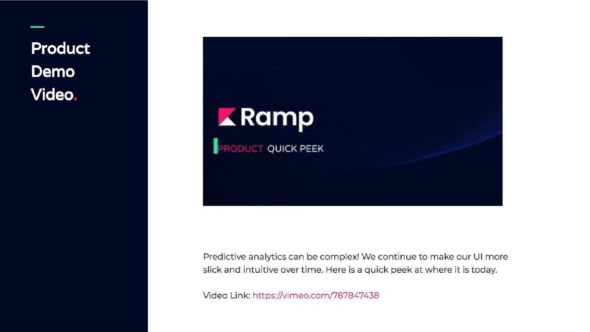 Ramp pitch deck slide 16 of 17