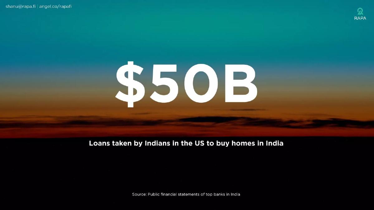 Rapa pitch deck slide 2 of 9